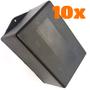 Imagem de Kit 10 Caixa Plástica Gabinete Circuito Eletrônico Arduino Fonte 124x85x61 PI-112