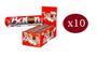 Imagem de Kit 10 caixas baton chocolate ao leite 300x16gr
