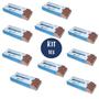 Imagem de Kit 10 Caixas de Grampo Cobreado Modelo 26/6 com 5000 Grampos cada Bacchi Ideal para Escritórios, Lojas, Contabilidade