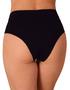 Imagem de Kit 10 Calcinha Atacado Cintura Alta Cós Duplo Reforçado de Cotton Algodão Veste até o 50 Lingerie feminina Direto de fabrica para revenda