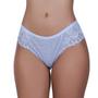 Imagem de Kit 10 Calcinha de Algodao Feminino Tanga Conforto Renda Listrada - KIT 10 CALCINHA LÍVIA