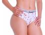 Imagem de Kit 10 Calcinhas Tanga Cós Largo Elástico Algodão Estampadas - Luzmar