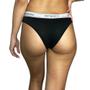 Imagem de Kit 10 Calcinhas Tanga Cotton Algodão Confortável com Elástico Try Basics