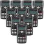 Imagem de Kit 10 Calculadora Científica 240 Funções com Capa Faculdade