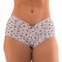 Imagem de Kit 10 Calesson Algodão Calcinha Caleçon Lingerie Feminina Confortável
