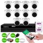 Imagem de Kit 10 Câmeras Dome VHL 1220 D G2 HDCVI 2mp Full HD 1080p + DVR Intelbras MHDX 1316 Full HD 16 Canais Multi HD + HD 1TB