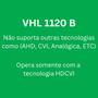 Imagem de Kit 10 Câmeras HDCVI Lite 1 Megapixel HD 3.6mm 20m VHL 1120 B Intelbras