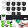 Imagem de Kit 10 Câmeras Intelbras VHD 1230 B Full HD 1080p Bullet Visão Noturna de 30 metros IP67 + Dvr Intelbras MHDX 1016-C 16 Canais + HD 2TB BarraCuda