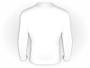 Kit 10 Camiseta Lisa Manga Longa Adulto Poliéster Branca - Del France Imagem de Kit 10 Camiseta Lisa Manga Longa Adulto Poliéster Branca