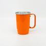 Imagem de Kit 10 caneca borda polida 350 ml Aluminio cerveja chopp