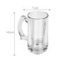 Imagem de Kit 10 Canecas 380ml Cerveja Chopp Vidro Resistente 0 Grau