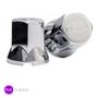 Imagem de Kit 10 Capa Porca Cromada Com Logo Ford - 33mm