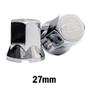 Imagem de Kit 10 Capa Porca Cromada Com Logo Ford - 33mm