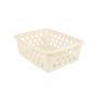 Imagem de Kit 10 Cestos Multiuso Médio Palha 20X6,5X15Cm Pp 1030 Uninjet