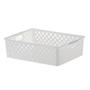 Imagem de Kit 10 Cestos Organizador Quadratta Gavetas Lavanderia 27x21