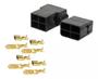 Imagem de Kit 10 Conector 4 Vias Fio 4,0mm Plug P/ Caixa De Som Permak