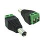 Imagem de Kit 10 Conector Bnc e 5 P4 Macho Para Câmera Cctv Instalação