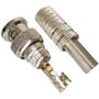 Imagem de Kit 10 Conector Bnc e 5 P4 Macho Para Câmera Cctv Instalação