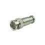 Imagem de Kit 10 Conector BNC Macho RG6 Compressão Fixo P/ Cftv