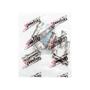 Imagem de Kit 10 Conector BNC Macho RG6 Compressão Fixo P/ Cftv