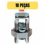 Imagem de Kit 10 conector parafuso split bolt 70mm pressao intelli 1806