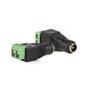 Imagem de Kit 10 Conector Plug P4 5macho+5fêmea Para Cftv Câmera