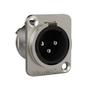 Imagem de Kit 10 Conectores Plug Wireconex XLR WC1033 Macho 3 Polos