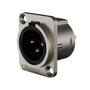 Imagem de Kit 10 Conectores Plug Wireconex XLR WC1033 Macho 3 Polos
