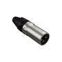 Imagem de Kit 10 Conectores Xlr 5 Plug Macho + 5 Plug Fêmea 3 Polos Wireconex WC-1013 WC-1003