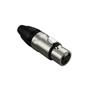 Imagem de Kit 10 Conectores Xlr 5 Plug Macho + 5 Plug Fêmea 3 Polos Wireconex WC-1013 WC-1003