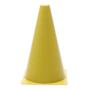 Imagem de Kit 10 Cones Amarelo Circuito Liso Treino Agilidade