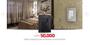 Imagem de Kit 10 conjunto 1 interruptor simples + 1 tomada 2p+t 20a pezzi preto classica