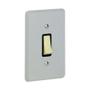 Imagem de Kit 10 Conjunto 4x2 Interruptor 1 Tecla Simples 10A Cinza - Weg / Perlex / Radial