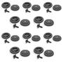 Imagem de Kit 10 Conjunto De Flange Com Parafuso Serra Mármore 4100nh