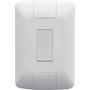 Imagem de kit 10 conjunto interruptor Simples 10A tramontina