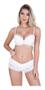 Imagem de Kit 10 Conjunto Lingerie Luxo Sutiã Reforçado Calcinha Renda Microfibra Moda Feminino Atacado Blogueira Modelos Variados