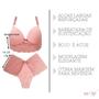 Imagem de Kit 10 Conjuntos lingerie Plus Size Atacado Revenda Alças Reforçadas com bojo e barbatana