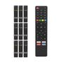 Imagem de Kit 10 Controle Compatível Multilaser Smart Tv Tl012 Tl035