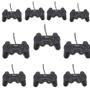 Imagem de Kit 10 Controle Joystick C Fio DRAIK Dualshock 2 Compatível com PS2 Pc DK-Ct008