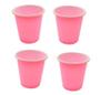 Imagem de Kit 10 Copo Americano 30Ml Rosa Pink Pq Bebida Gin Whisky