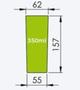 Imagem de KIT 10 Copos Long Drink 350ml Acrilico Premium Liso Sem Gravar