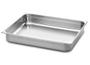 Imagem de Kit 10 Cubas Gastronomica Inox 1/1x65mm com tampas Brasinox