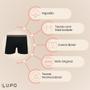 Imagem de Kit 10 Cueca Lupo Boxer Box Algodao Tamanhos Plus Size XG XXG XXXG Modelo Extra Grande Com Elastano