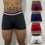 Imagem de Kit 10 cuecas boxer adulto masculina cueca box adulto microfibra alcateia ack