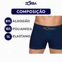 Imagem de Kit 10 Cuecas Boxer Algodão Masculino Box Sem Costura Zorba