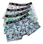 Imagem de Kit 10 Cuecas Boxer Infantil de algodão cueca menino tipo short conforto Estampada cuequinha garoto box 