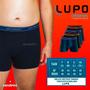 Imagem de Kit 10 Cuecas Boxer Masculina Algodão Lupo Adulto Confortável Original