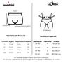 Kit 10 Cuecas Boxer Masculina Zorba Algodão Sem Costura Adulto Imagem de Kit 10 Cuecas Boxer Masculina Zorba Algodão Sem Costura Adulto