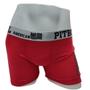 Imagem de Kit 10 Cuecas Boxer Microfibra da Pitbull Lisa Premium Coloridas Premium  do P ao GG Coloridas Conforto 