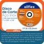 Imagem de Kit 10 Discos Corte allflex 7P 178x1,6x22,2 Aço/Inox